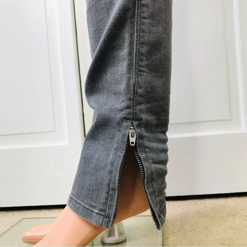 Price is firm New KSUBI Roadie Gray Super Skinny Zip Jeans Size 29